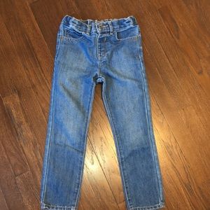 Boys Skinny Blue Jeans